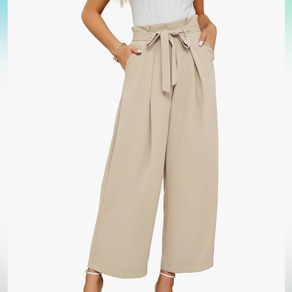 NWT high waisted work pants